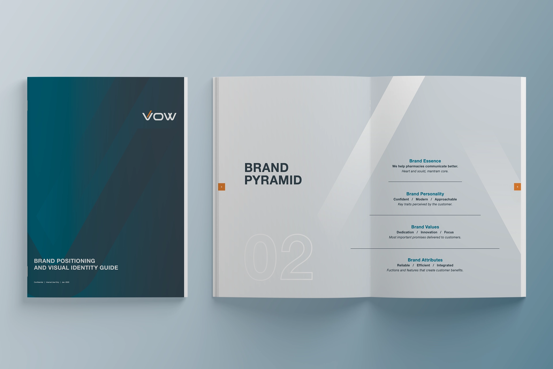 VOW's marketing collateral and print materials